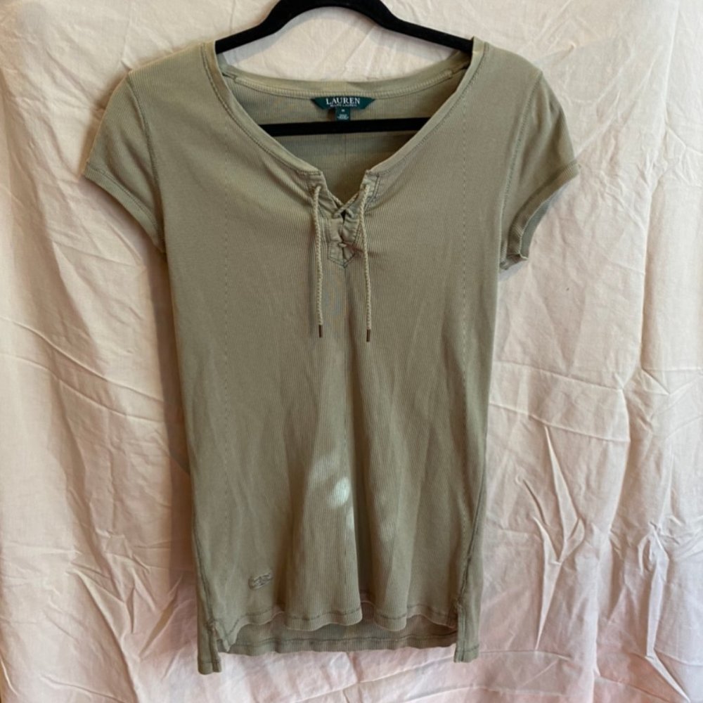 Ralph Lauren Olive Green Tshirt